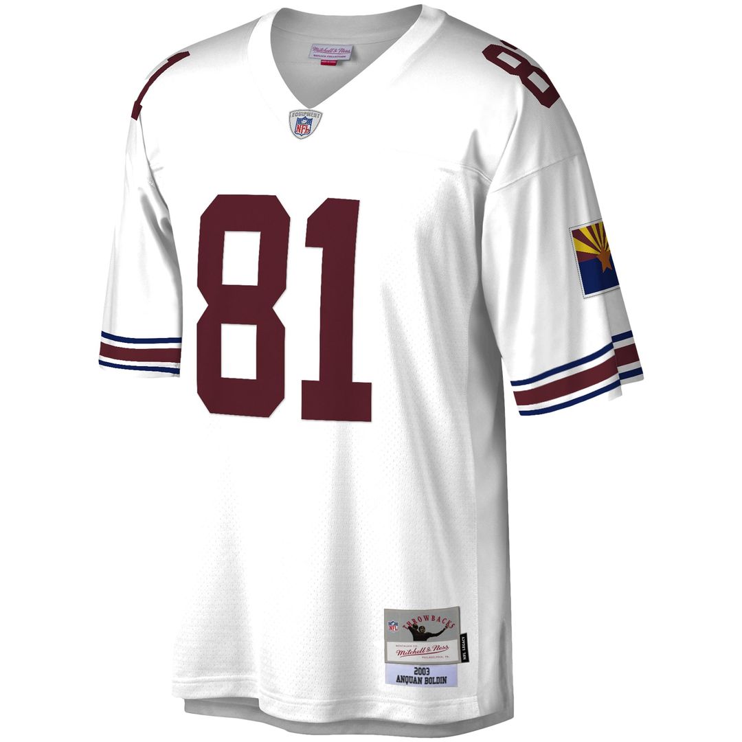 Men's Arizona Cardinals Anquan Boldin Mitchell & Ness Cardinal Legacy Replica Jersey