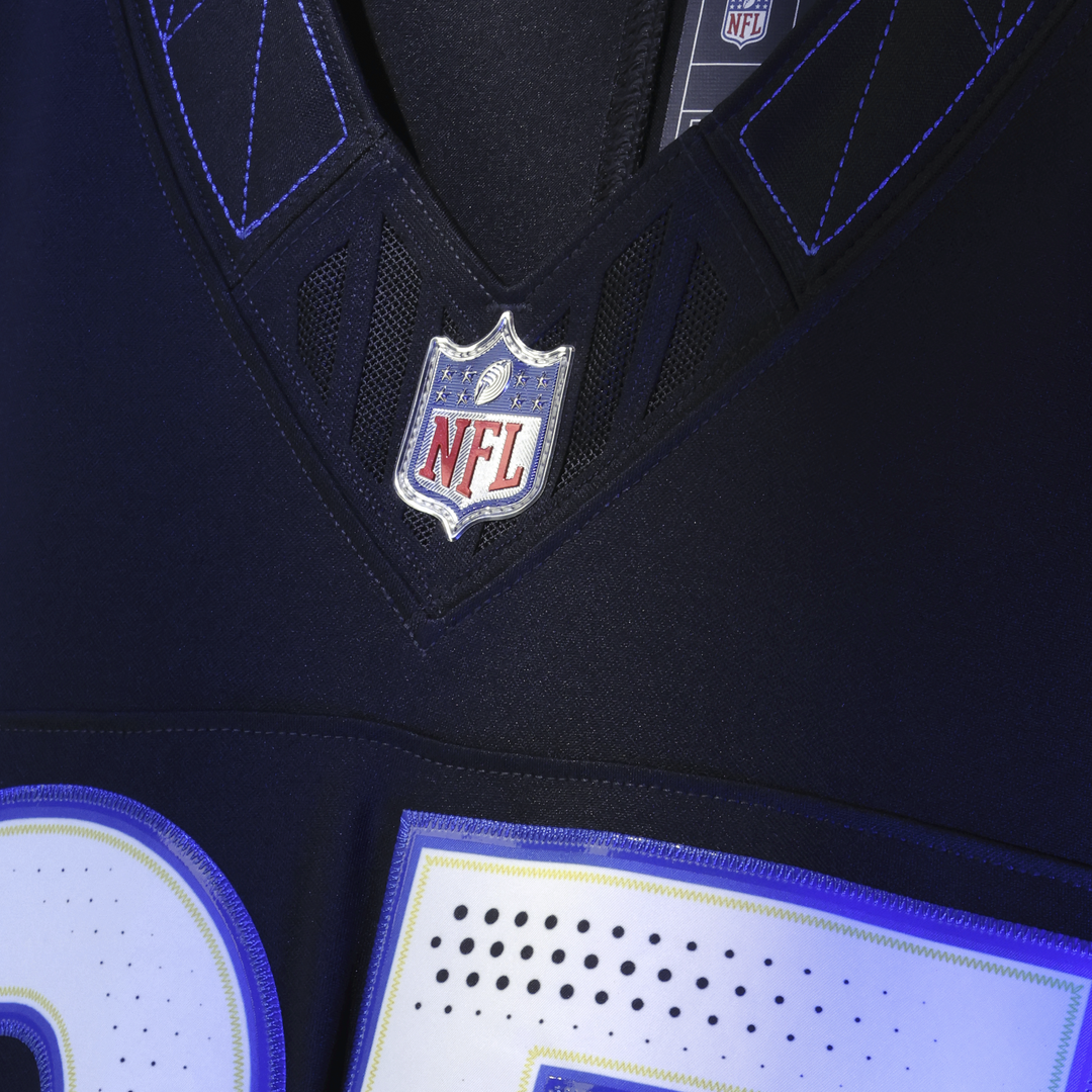 Men's Los Angeles Rams Puka Nacua Nike Dark Blue Rivalries Collection Stitched Limited Jersey