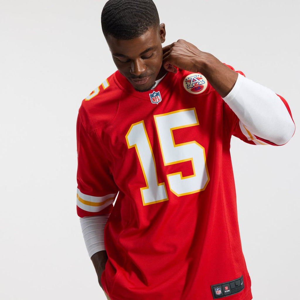 Men's Kansas City Chiefs Patrick Mahomes Nike Red Game Jersey