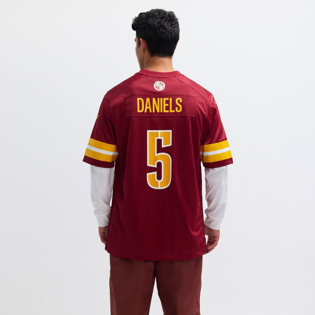 Men's Washington Commanders Jayden Daniels Nike Burgundy  Player Game Jersey