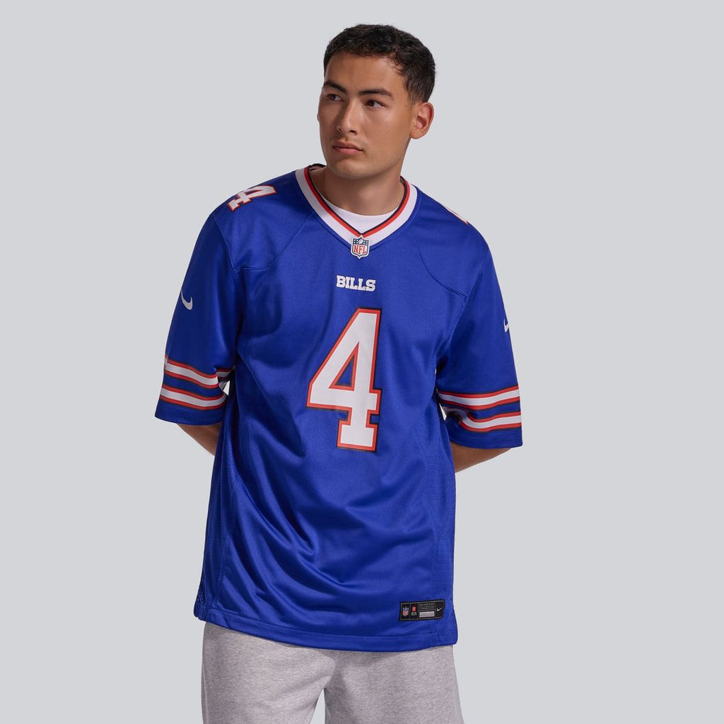 Men's Buffalo Bills James Cook III Nike Gray Nickel City Game Jersey