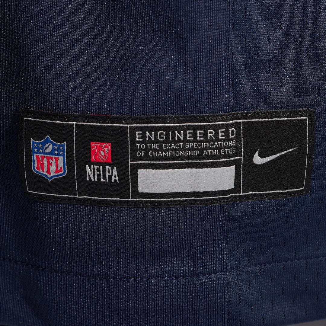 Men's Chicago Bears Case Keenum Nike  Navy Team Game Jersey