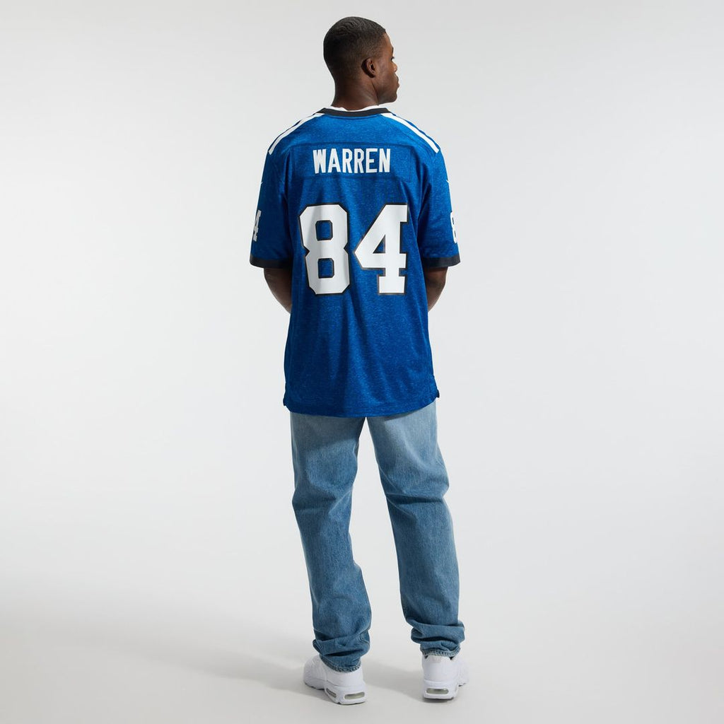 Men's Indianapolis Colts Tyler Warren Nike  Heather Royal Alternate 2 Indiana Nights Game Jersey