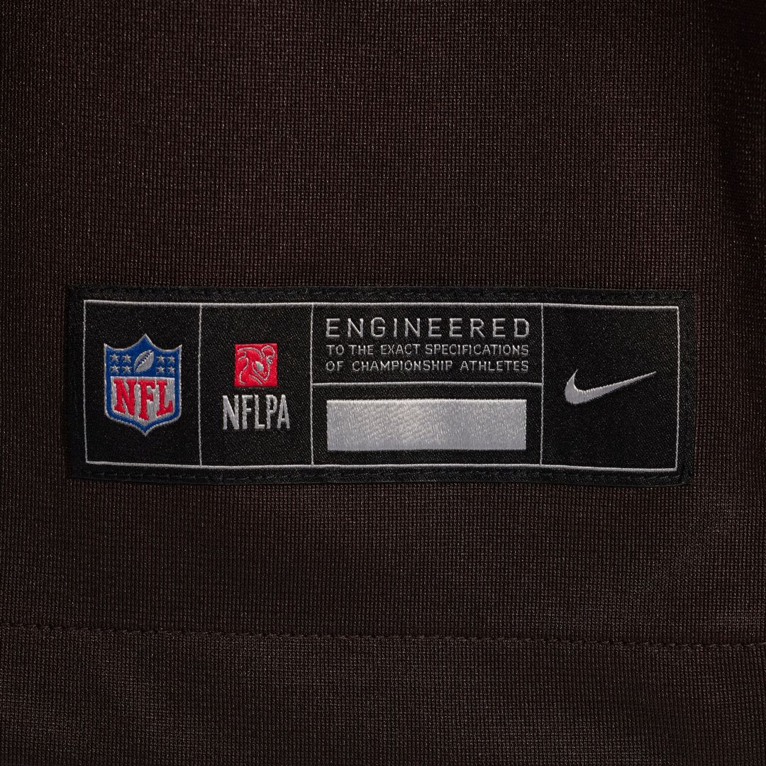 Men's Cleveland Browns Austin Barber Nike Brown Team Game Jersey