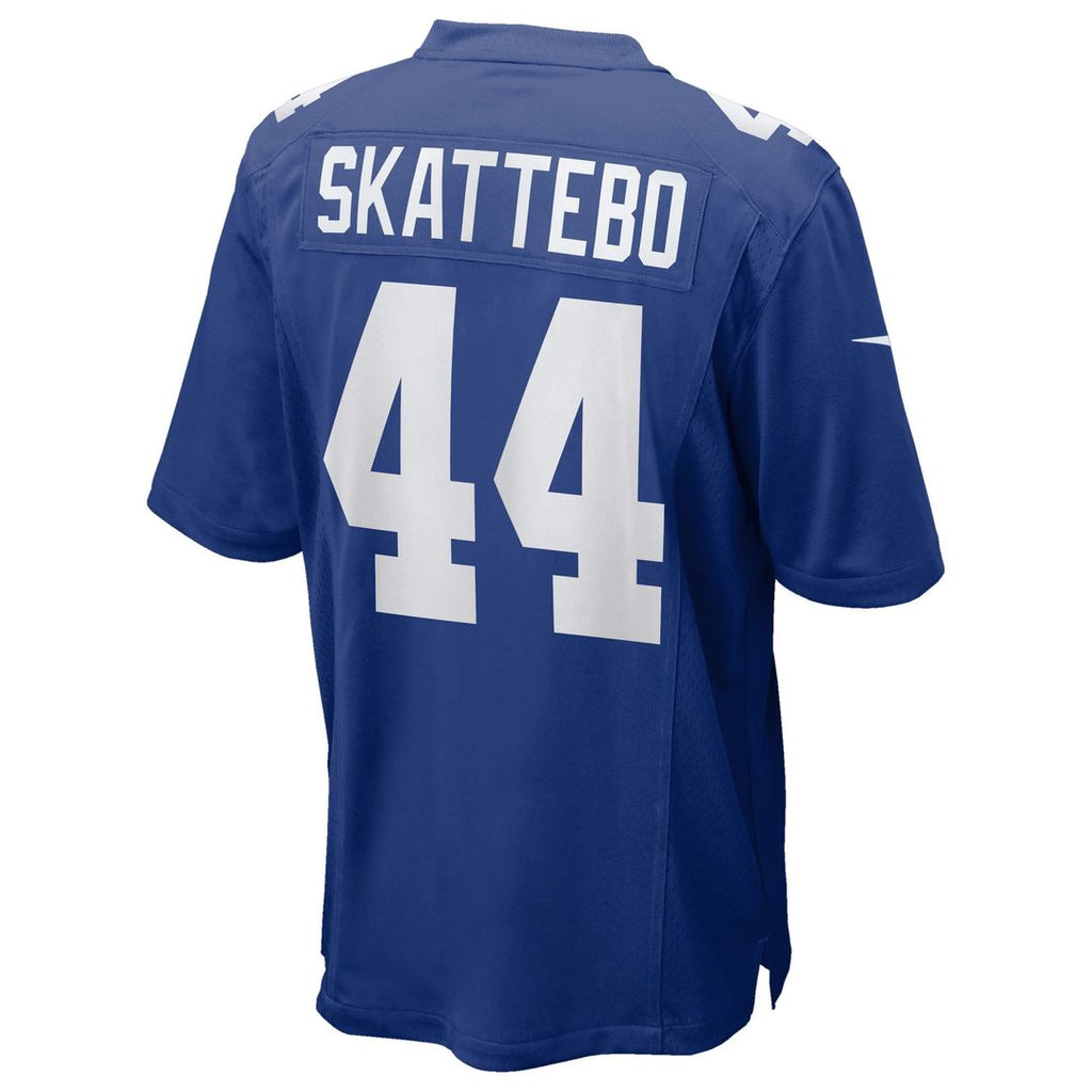 Men's New York Giants Cam Skattebo Nike Royal Game Jersey