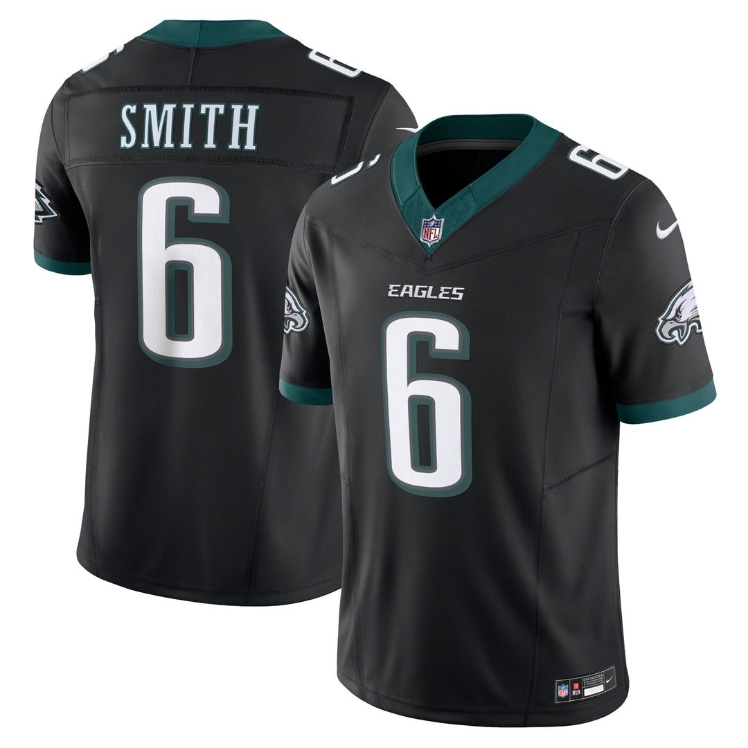 Men's Philadelphia Eagles DeVonta Smith Nike Midnight Green Vapor F.U.S.E. Limited Jersey
