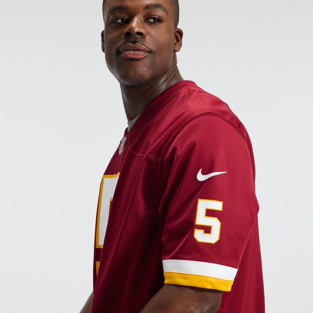 Men's Washington Commanders Jayden Daniels Nike Burgundy Game Jersey
