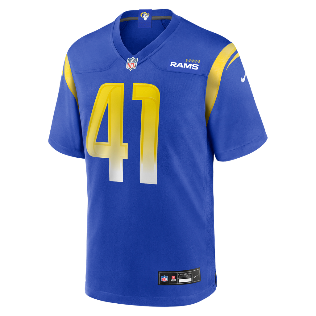 Men's Los Angeles Rams Cameron McCutcheon Nike Royal  Game Jersey