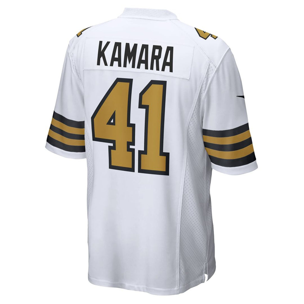 Men's New Orleans Saints Alvin Kamara Nike Gold Gameday Golds Alternate Game Player Jersey