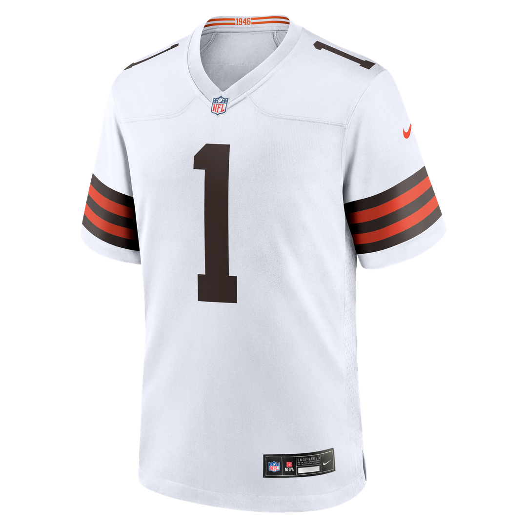 Men's Cleveland Browns KC Concepcion Jr. Nike White Game Jersey