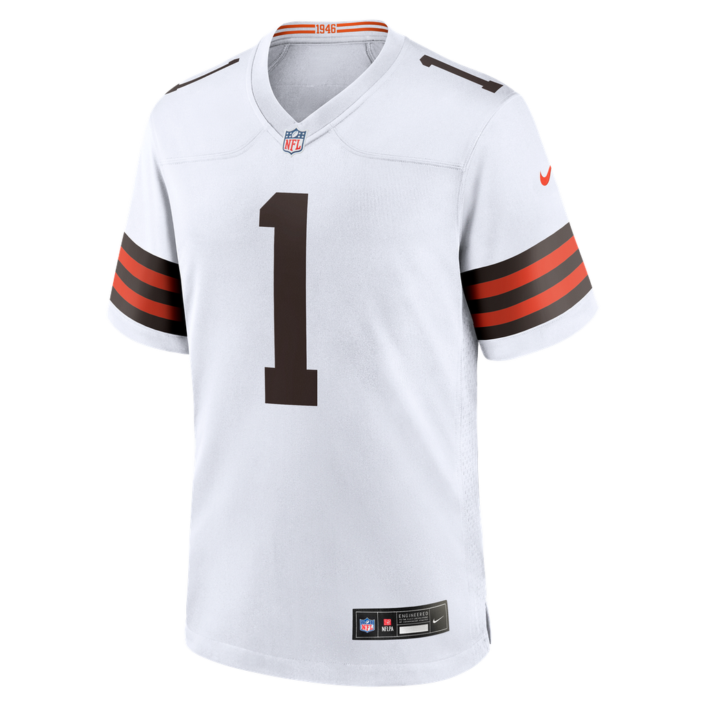 Men's Cleveland Browns KC Concepcion Jr. Nike Brown Alternate Game Jersey