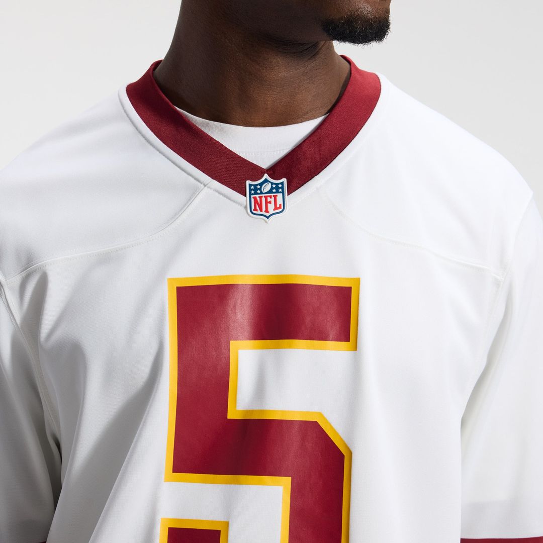 Men's Washington Commanders Jayden Daniels Nike Burgundy Game Jersey