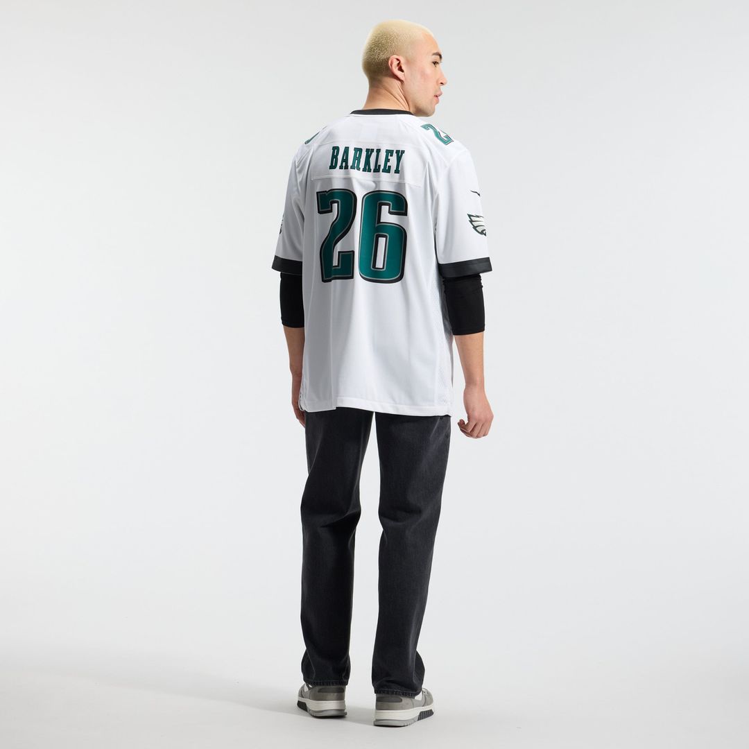 Men's Philadelphia Eagles Saquon Barkley Nike  Kelly Green Alternate Game Jersey
