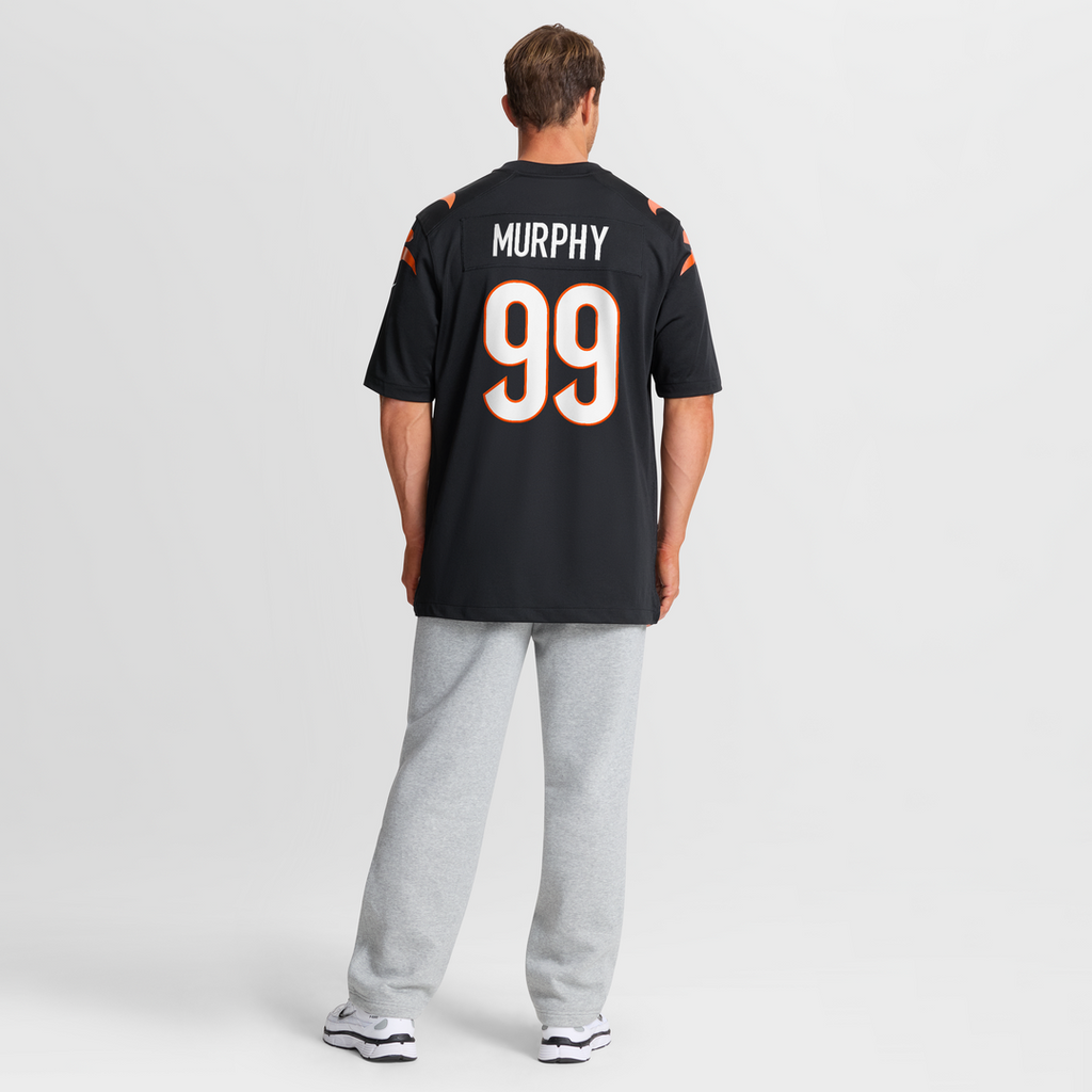 Men's Cincinnati Bengals Myles Murphy Nike Black  Game Jersey