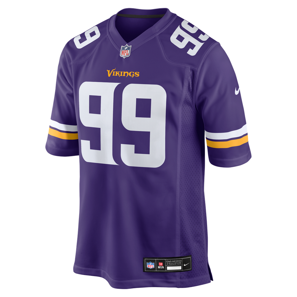 Men's Minnesota Vikings Elijah Williams Nike  Purple Team Game Jersey