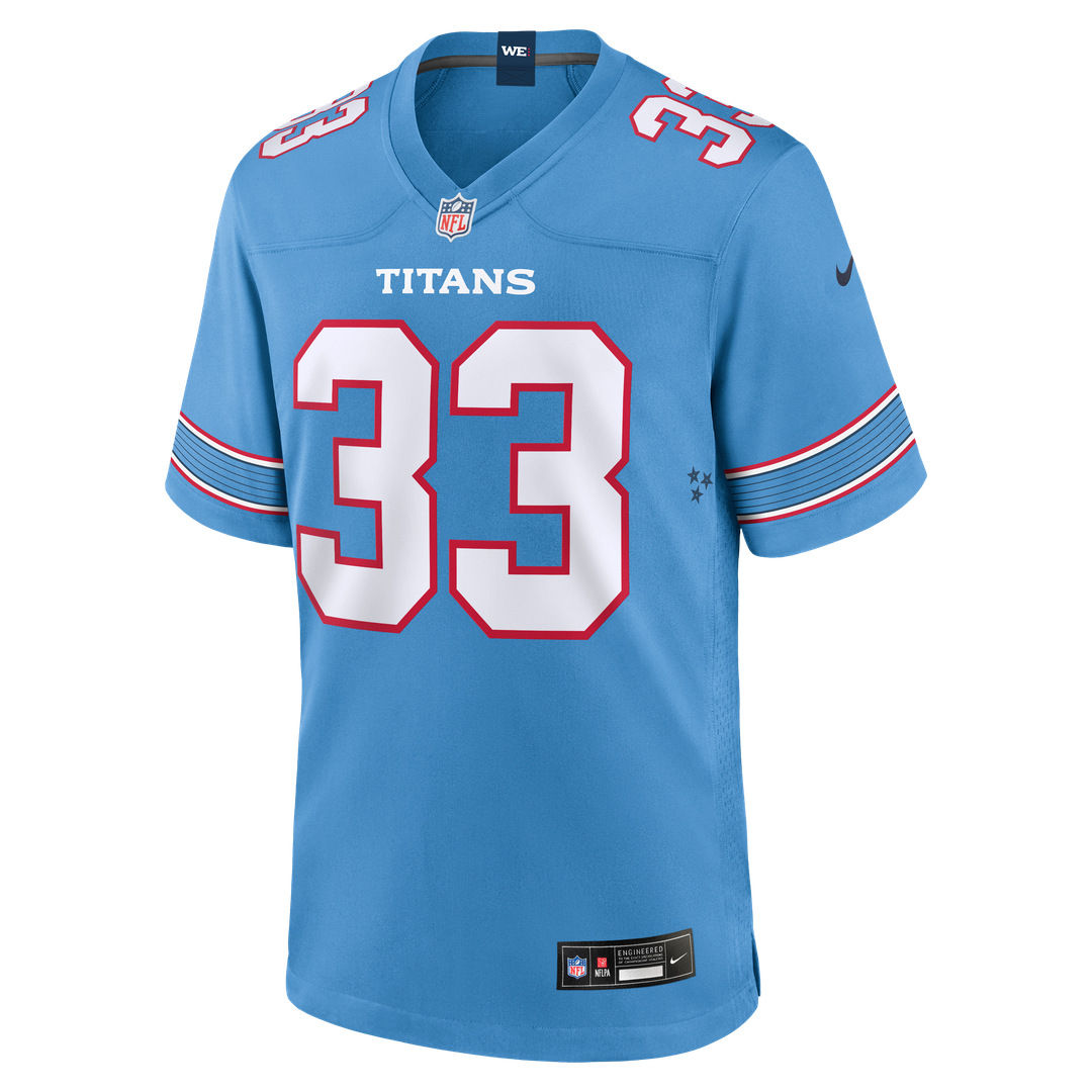 Men's Tennessee Titans Cedric Gray Nike Light Blue Game Jersey