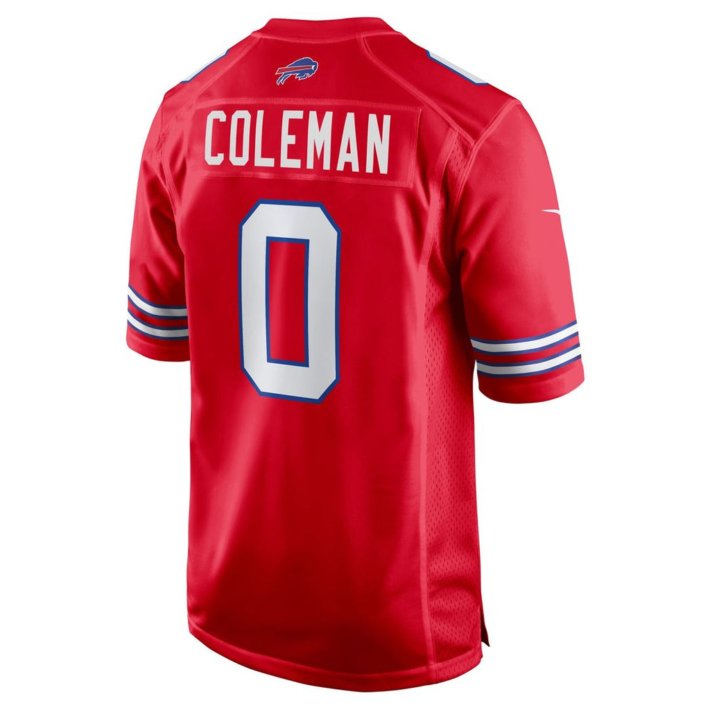 Men's Buffalo Bills Keon Coleman Nike Gray Nickel City Game Jersey