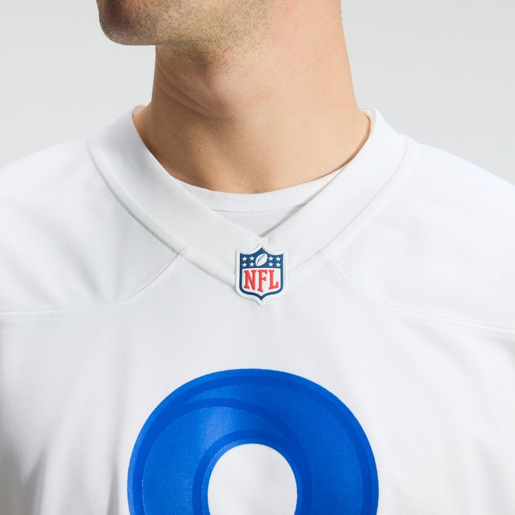 Men's Los Angeles Rams Jared Verse Nike White White Game Player Jersey
