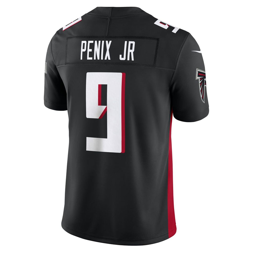 Men's Atlanta Falcons Michael Penix Jr. Nike Black Vapor F.U.S.E. Limited Jersey
