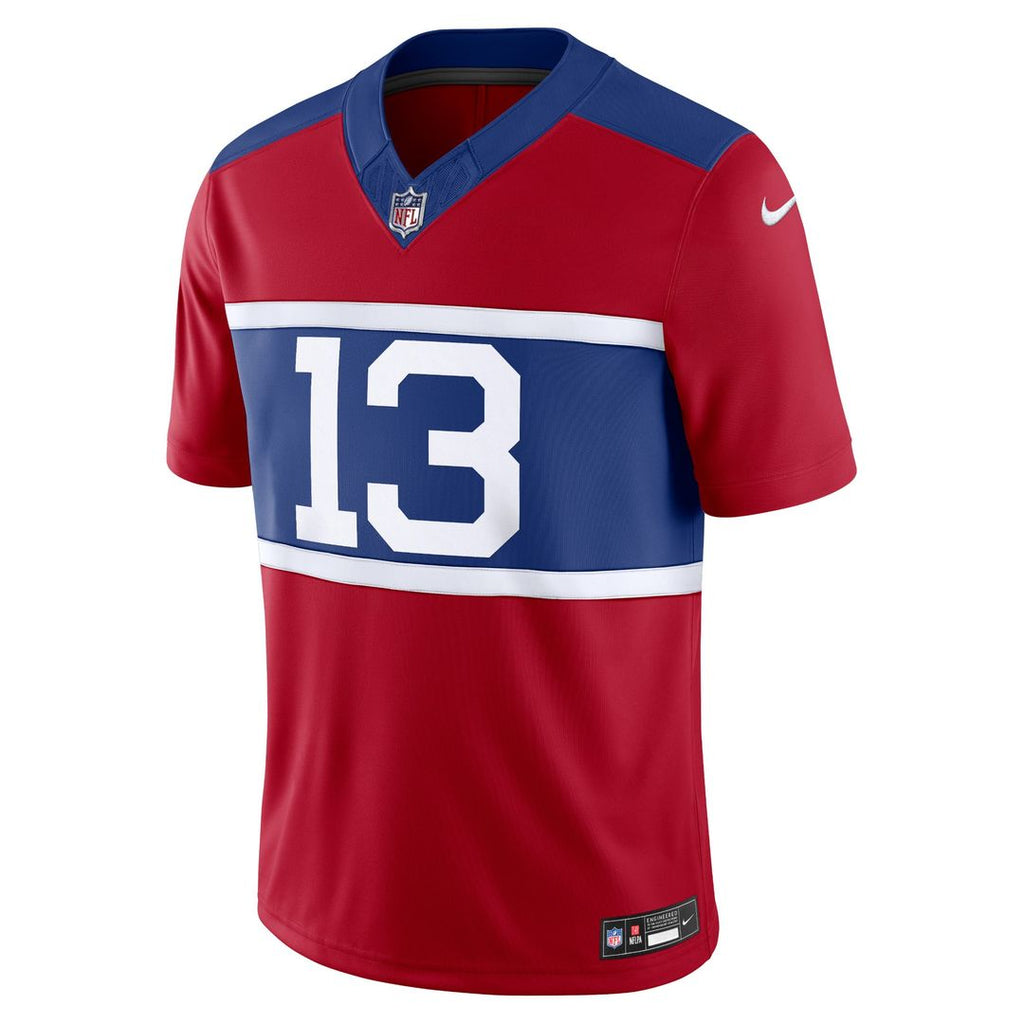 Men's New York Giants Jalin Hyatt Nike Century Red Alternate Vapor F.U.S.E. Limited Jersey