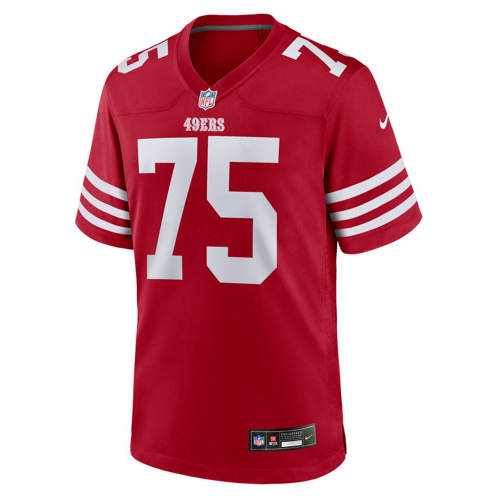Men's San Francisco 49ers Connor Colby Nike  Scarlet Team Game Jersey
