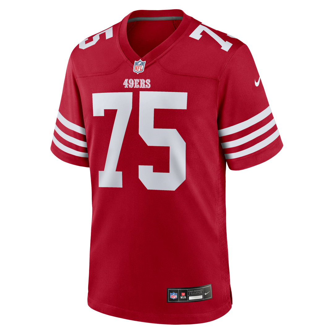 Men's San Francisco 49ers Connor Colby Nike  Scarlet Team Game Jersey