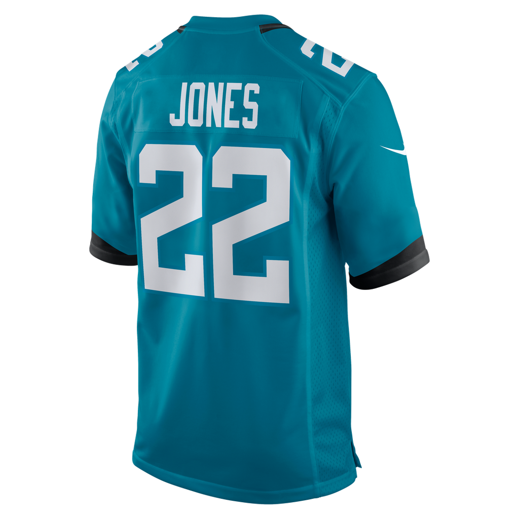 Men's Jacksonville Jaguars Jarrian Jones Nike  Teal Team Game Jersey