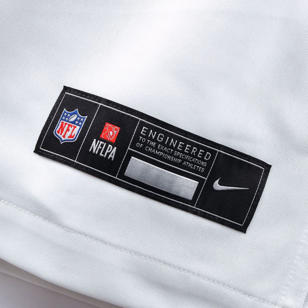 Men's Washington Commanders Mike Sainristil Nike Black Hail Raiser Alternate Game Jersey