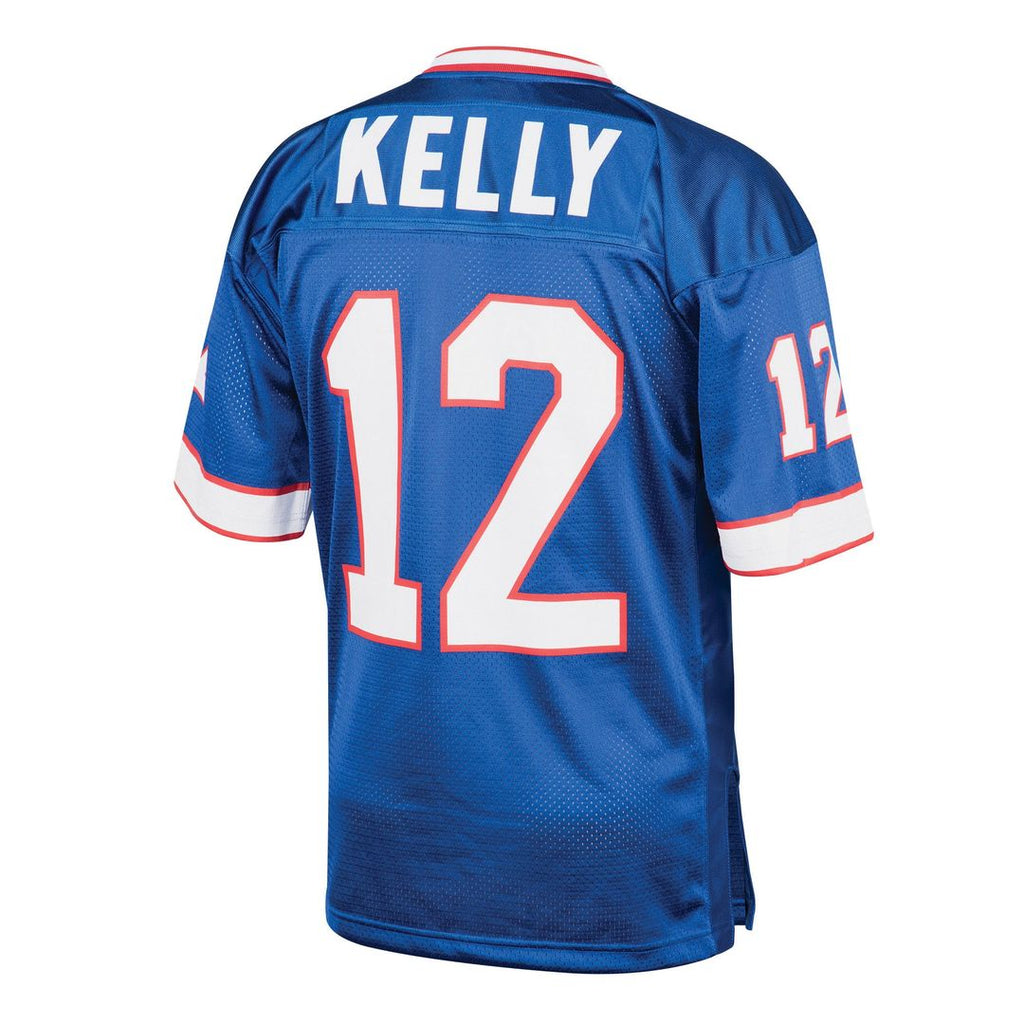 Men's Buffalo Bills 1994 Jim Kelly Mitchell & Ness Royal Authentic Throwback Retired Player Jersey