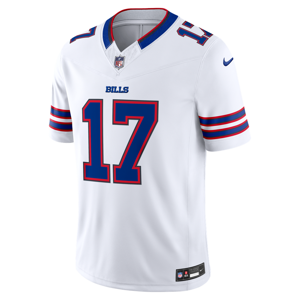 Men's Buffalo Bills Josh Allen Nike Red Alternate Vapor F.U.S.E. Stitched Limited Jersey