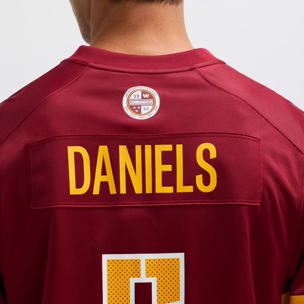 Men's Washington Commanders Jayden Daniels Nike Burgundy  Player Game Jersey