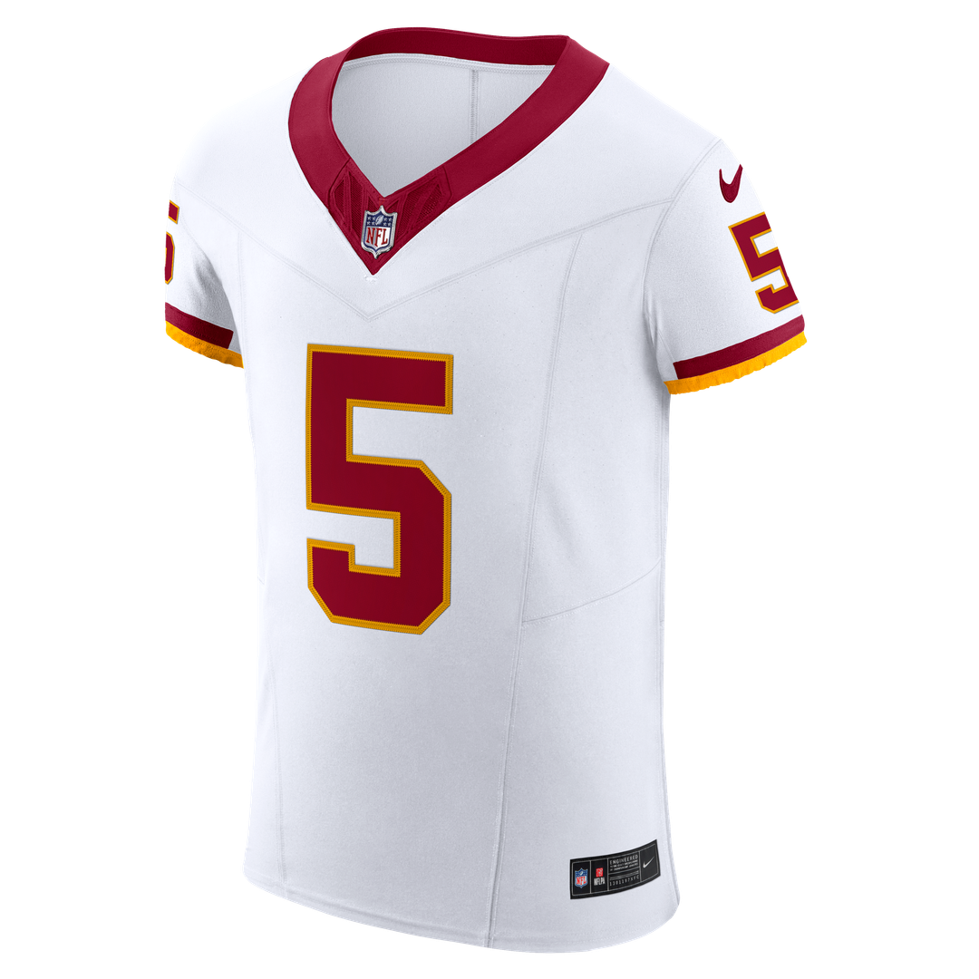 Men's Washington Commanders Jayden Daniels Nike White Alternate 2 Super Bowl Era Vapor F.U.S.E. Elite Jersey
