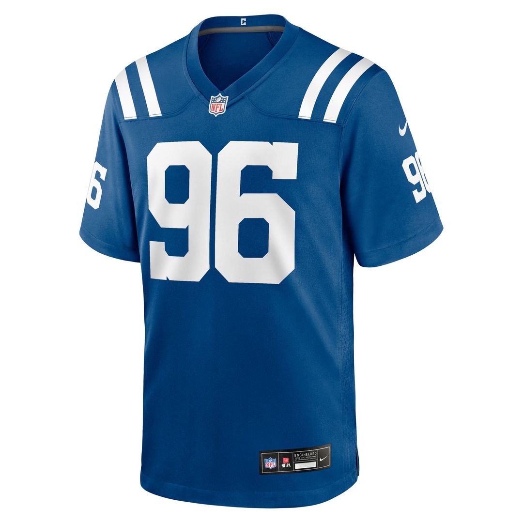 Men's Indianapolis Colts Chris Wormley Nike  Royal Team Game Jersey