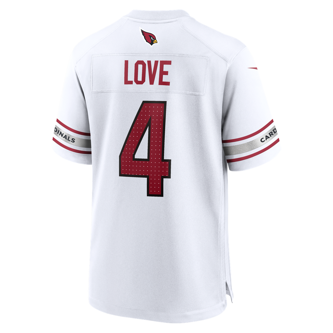 Men's Arizona Cardinals Jeremiyah Love Nike Black Alternate Game Player Jersey