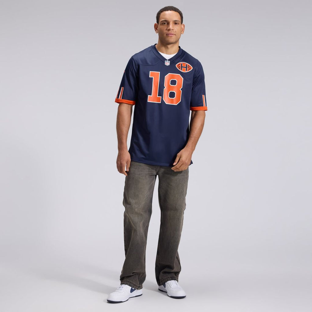 Men's Chicago Bears Caleb Williams Nike Navy 2026 Rivalries Collection Game Jersey