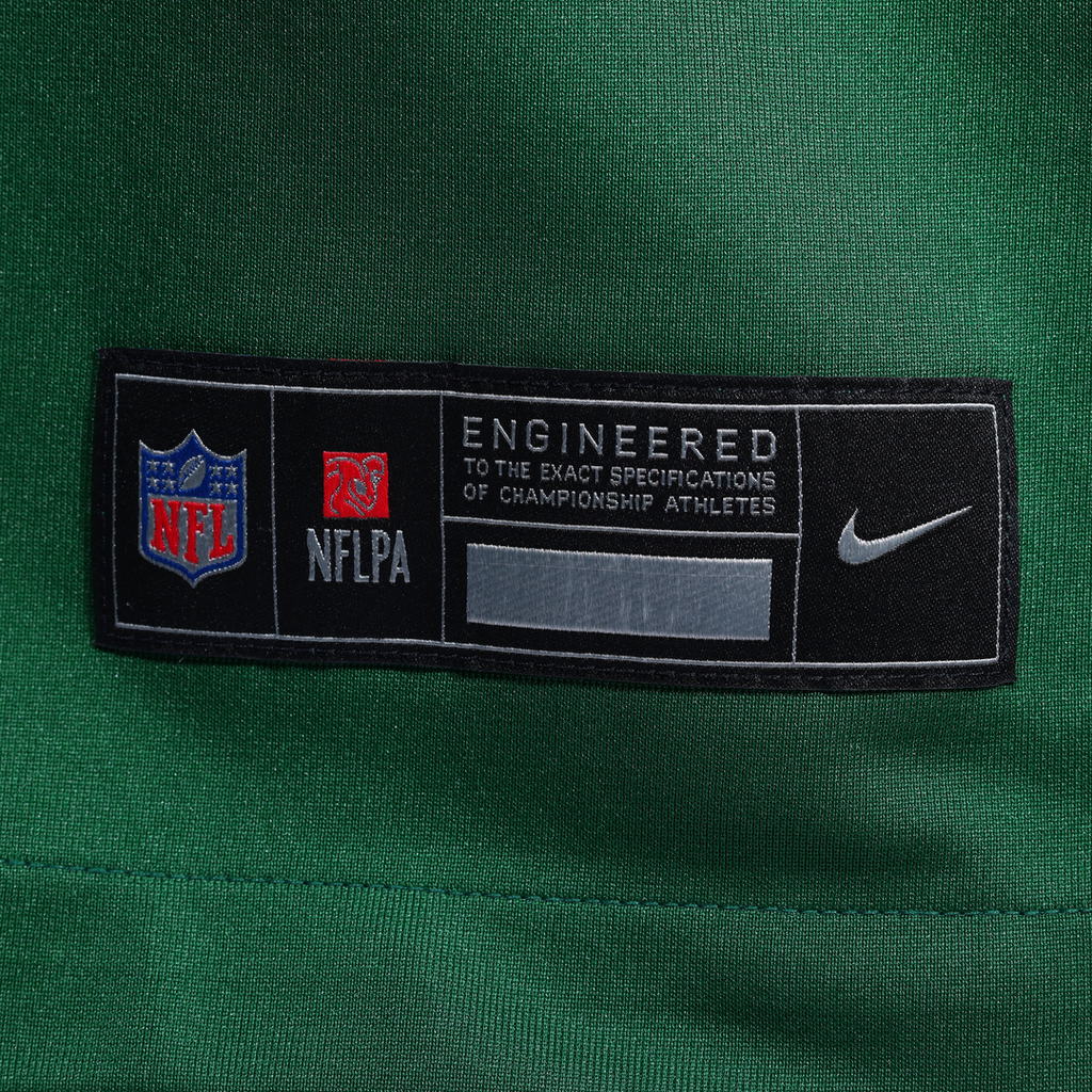 Men's New York Jets T'Vondre Sweat Nike Legacy Green Team Game Jersey
