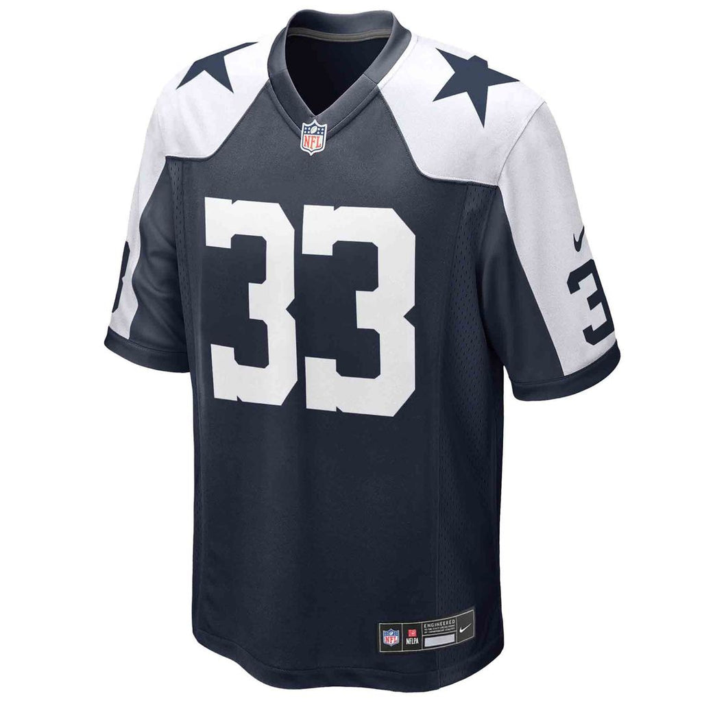 Men's Dallas Cowboys Javonte Williams Nike Navy Alternate Game Jersey