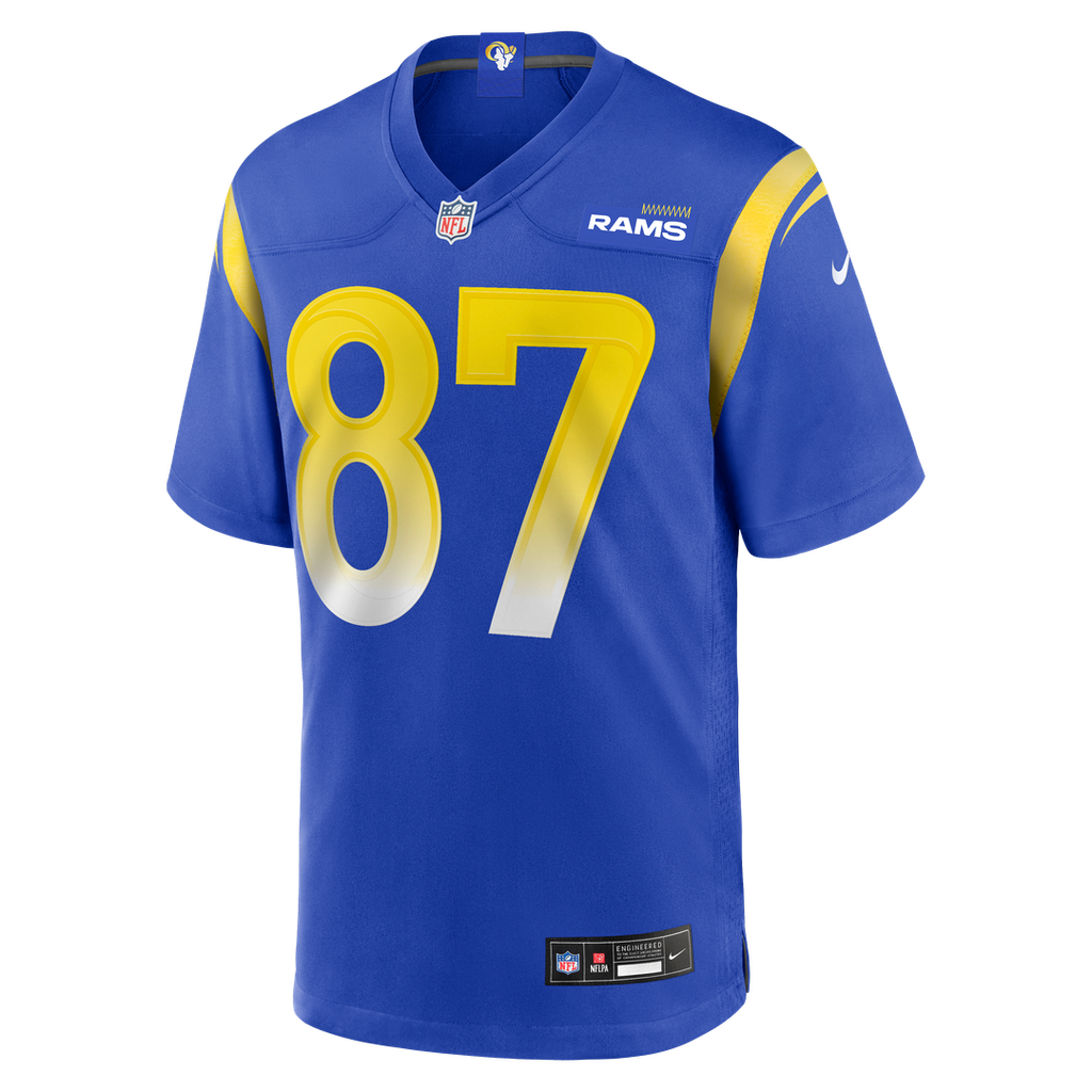 Men's Los Angeles Rams Davis Allen Nike Royal Home Game Jersey
