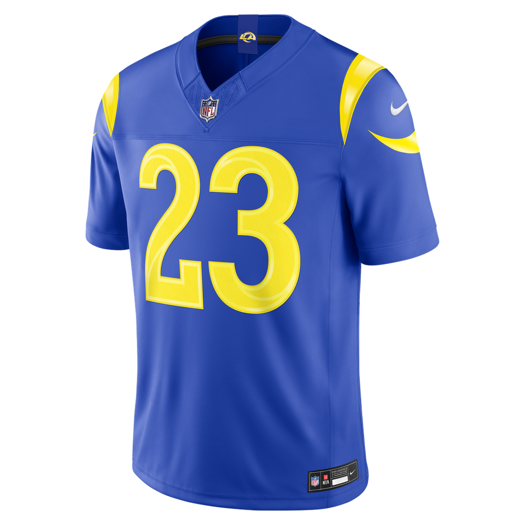 Men's Los Angeles Rams Kyren Williams Nike Royal Team Vapor F.U.S.E. Stitched Limited Jersey