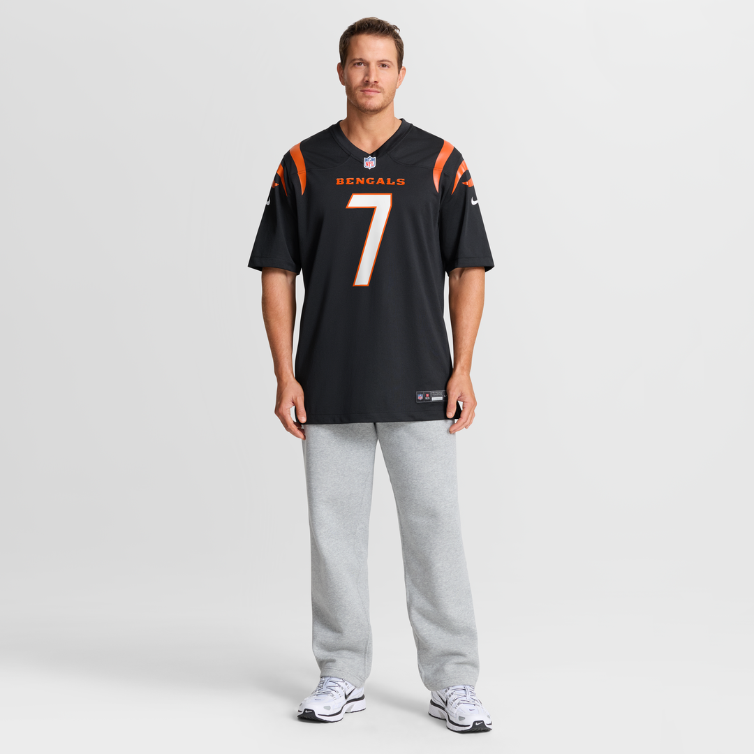 Men's Cincinnati Bengals Boomer Esiason Nike Black Retired Player Jersey