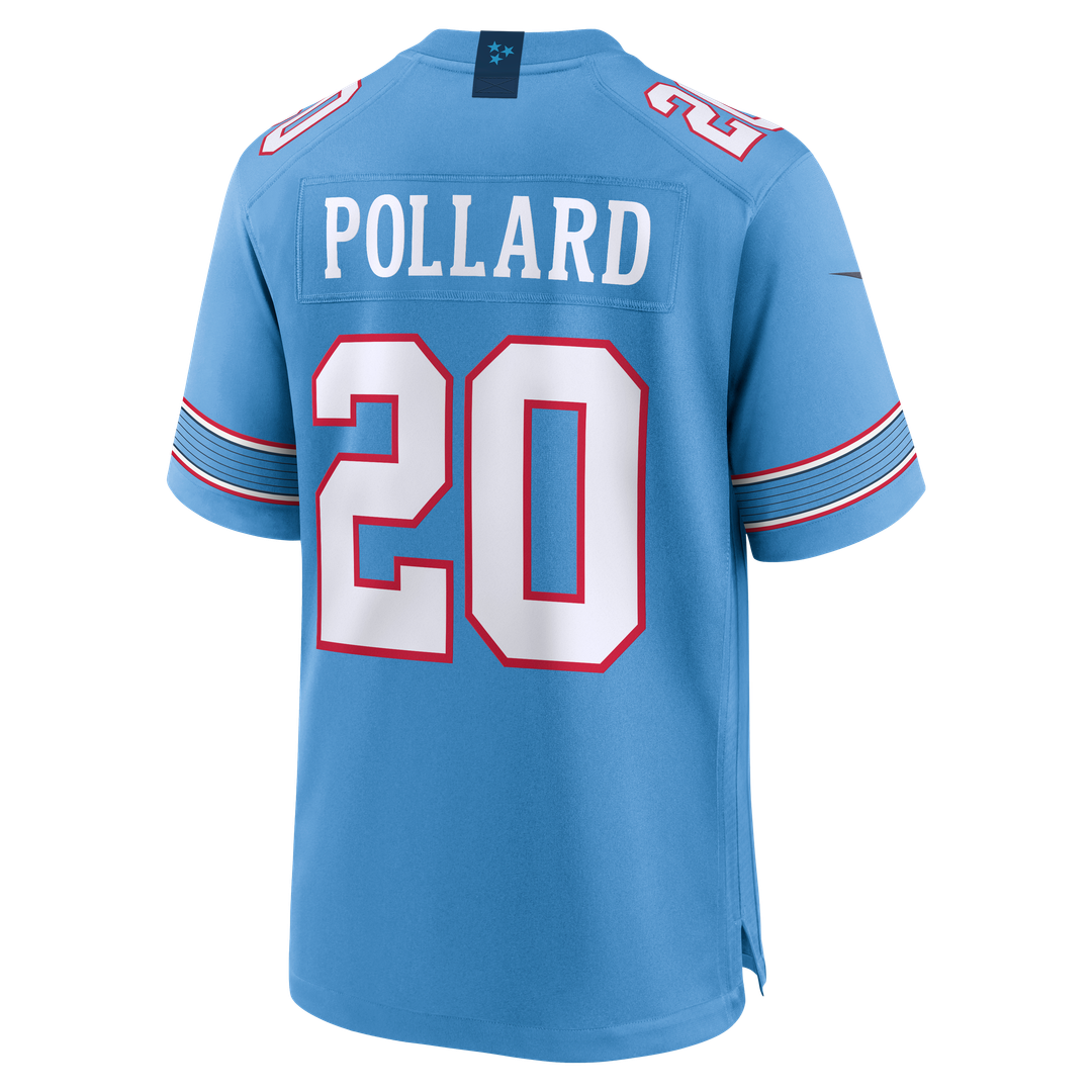 Men's Tennessee Titans Tony Pollard Nike Light Blue Game Jersey