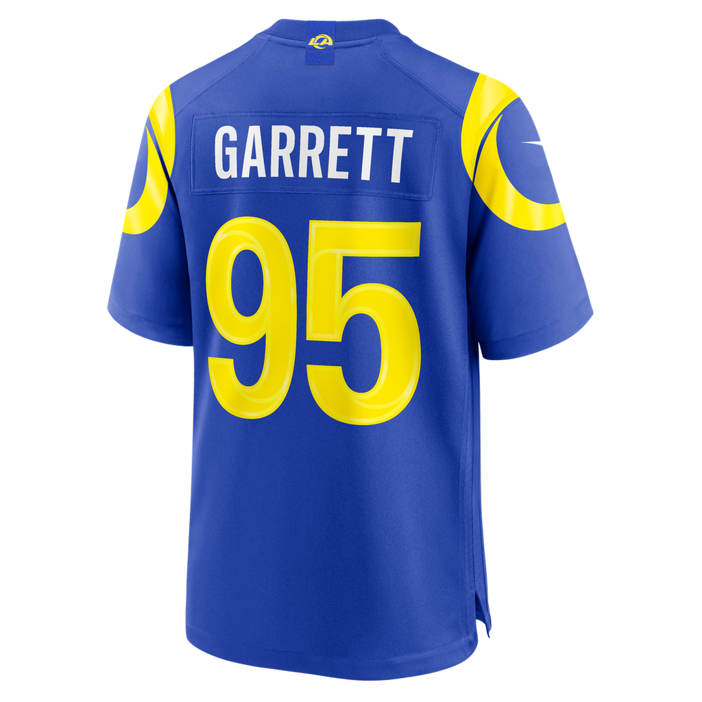 Men's Los Angeles Rams Myles Garrett Nike Royal Men's Nike Game Jersey