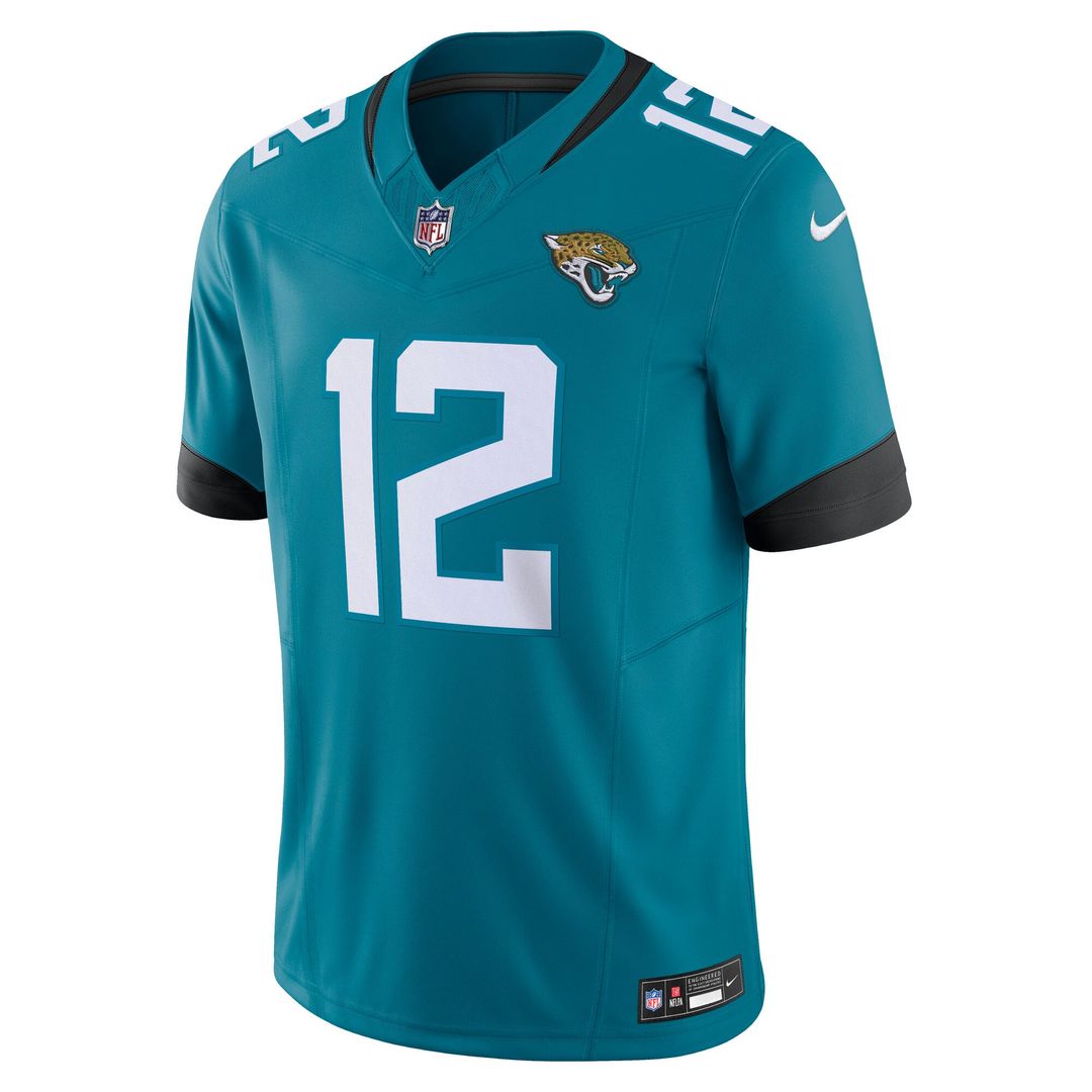 Men's Jacksonville Jaguars Travis Hunter Nike Teal Team Limited Jersey