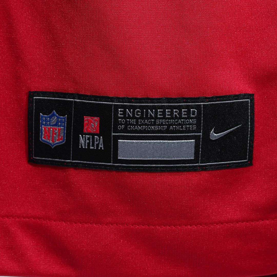 Men's San Francisco 49ers Osa Odighizuwa Nike  Scarlet Team Game Jersey