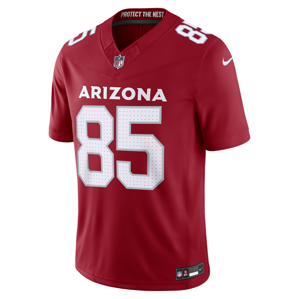 Men's Arizona Cardinals Trey McBride Nike Cardinal Team Vapor F.U.S.E. Stitched Limited Jersey