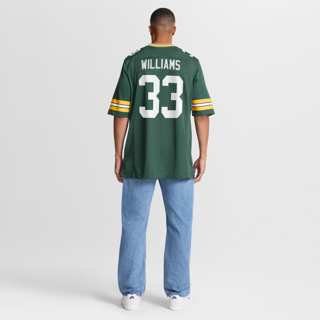 Men's Green Bay Packers Evan Williams Nike  Green  Game Jersey