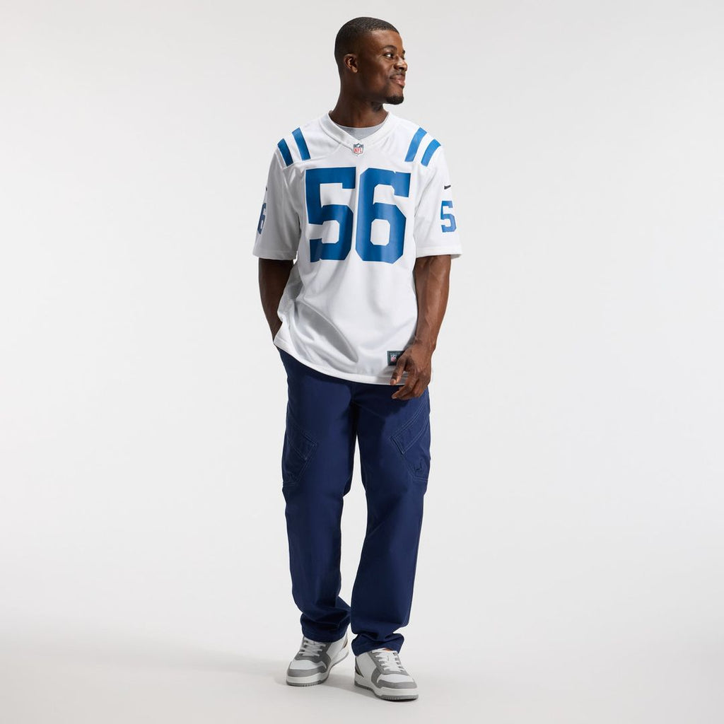 Men's Indianapolis Colts Quenton Nelson Nike White Game Player Jersey