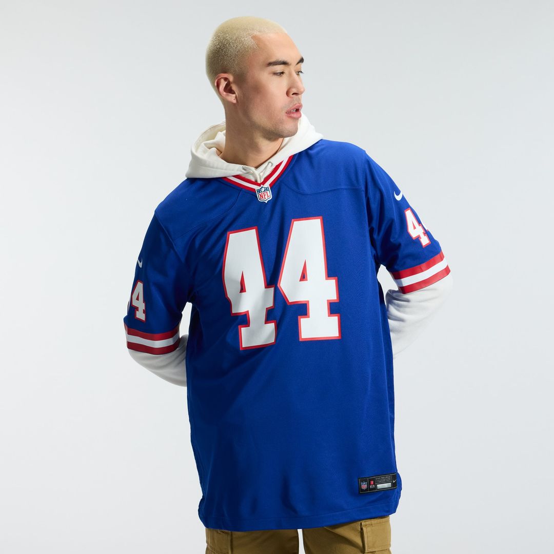 Men's New York Giants Cam Skattebo Nike Royal Alternate 2 Legacy Game Jersey