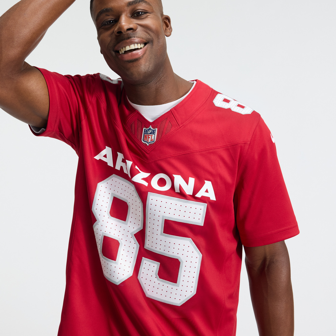 Men's Arizona Cardinals Trey McBride Nike Cardinal Team Vapor F.U.S.E. Stitched Limited Jersey