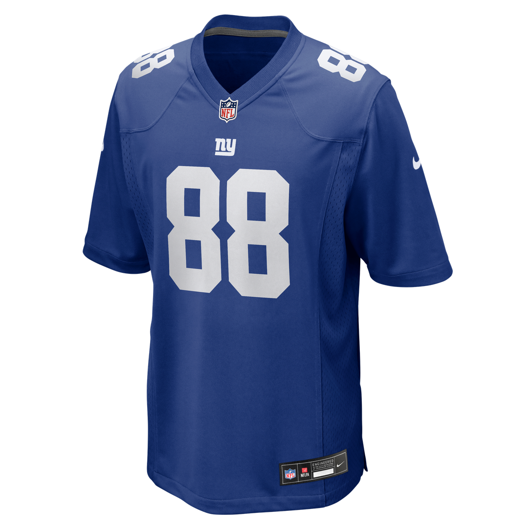 Men's New York Giants Malachi Fields Nike Royal Team Game Jersey